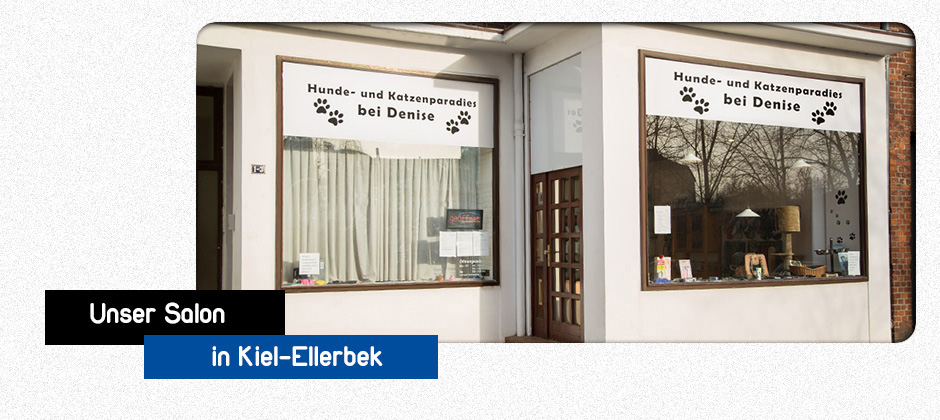 1A Hundesalon Kiel Fassade und Eingang in Kiel-Ellerbek
