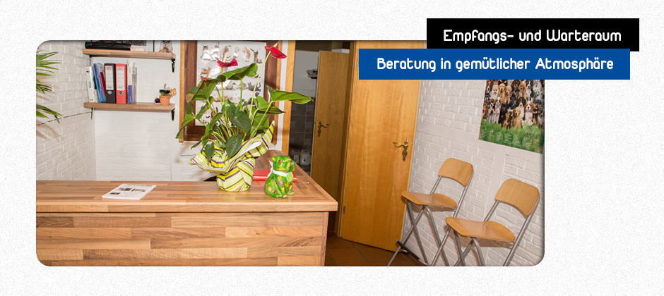 Empfang & Kundenbereich - 1A Hundesalon Kiel